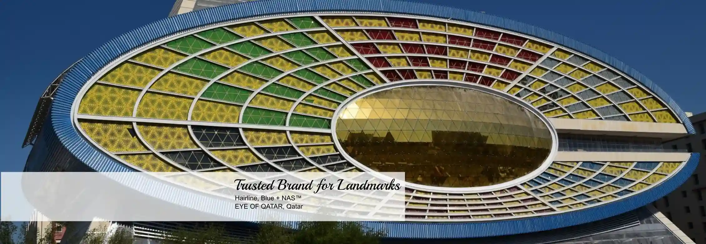 trusted brand for landmarks slide